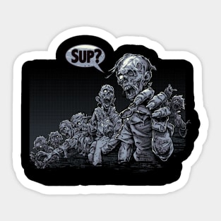 Zombie Hoard Sticker